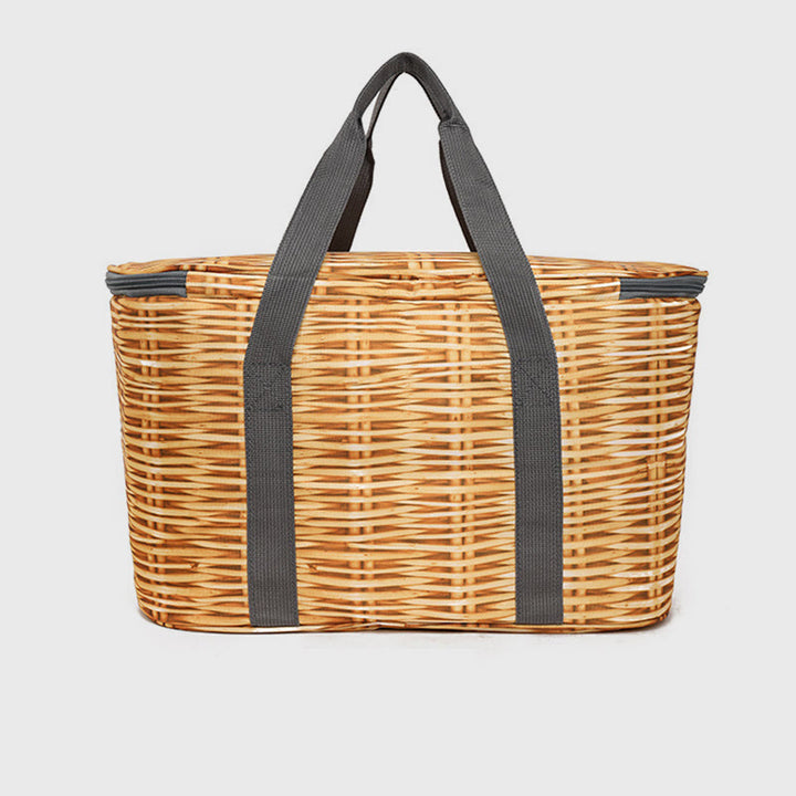 Kühltasche für unterwegs, faltbar, dicke Isolierung, Picknicktasche