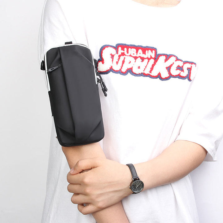 Handgelenktasche zum Laufen, wasserdichte Leder-Fitness-Telefontasche