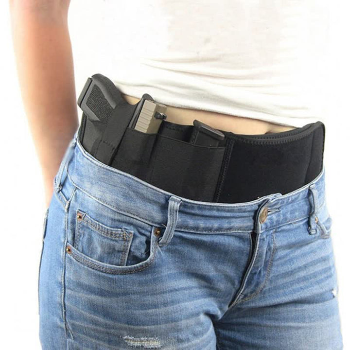 Bauchbandholster für verdecktes Tragen, universelles Holster für linke und rechte Hand 