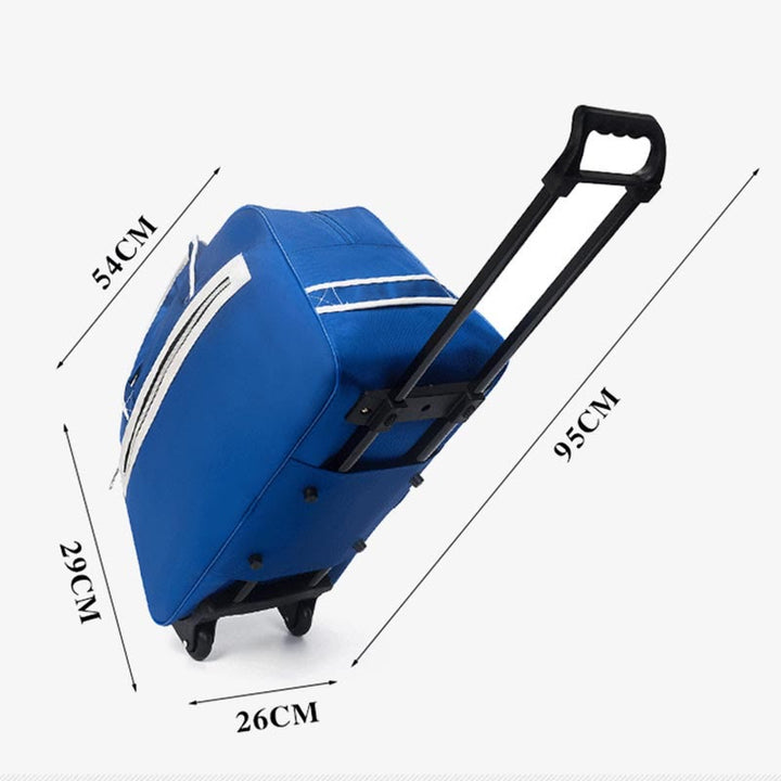 Zugstange Gepäck Damen Herren Minimalistische Geschäftsreise Reisetasche
