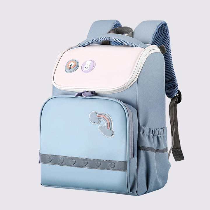Rucksack für Kinder mit süßem Cartoon-Druck, atmungsaktiv, leicht, Schultasche