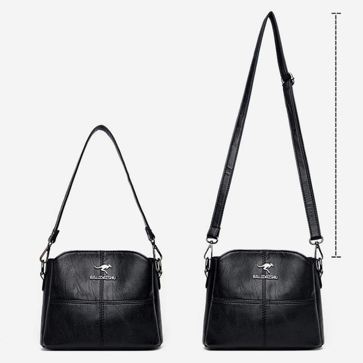 Geldbörsen und Handtaschen für Damen, Umhängetasche aus PU mit mehreren Fächern