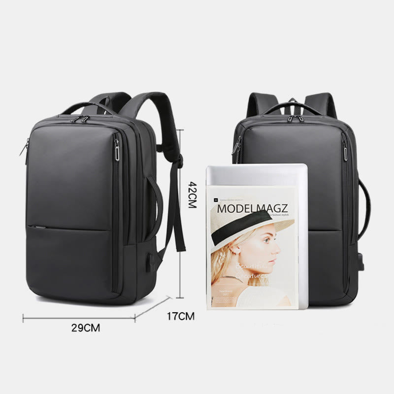 Rucksack für Herren, wasserdicht, große Kapazität, Business-Computertasche
