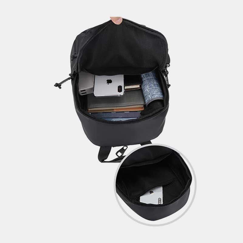 Wasserdichter Sling-Rucksack für Herren und Damen, multifunktional, lässig, Reise-Umhängetasche