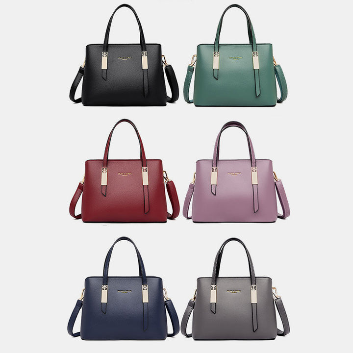Tragetasche für Damen, mit Griff oben, große Schultertasche