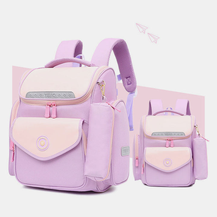 Kinderrucksack für Jungen, Grundschule, Büchertasche, Federmäppchen, Bleistiftbeutel