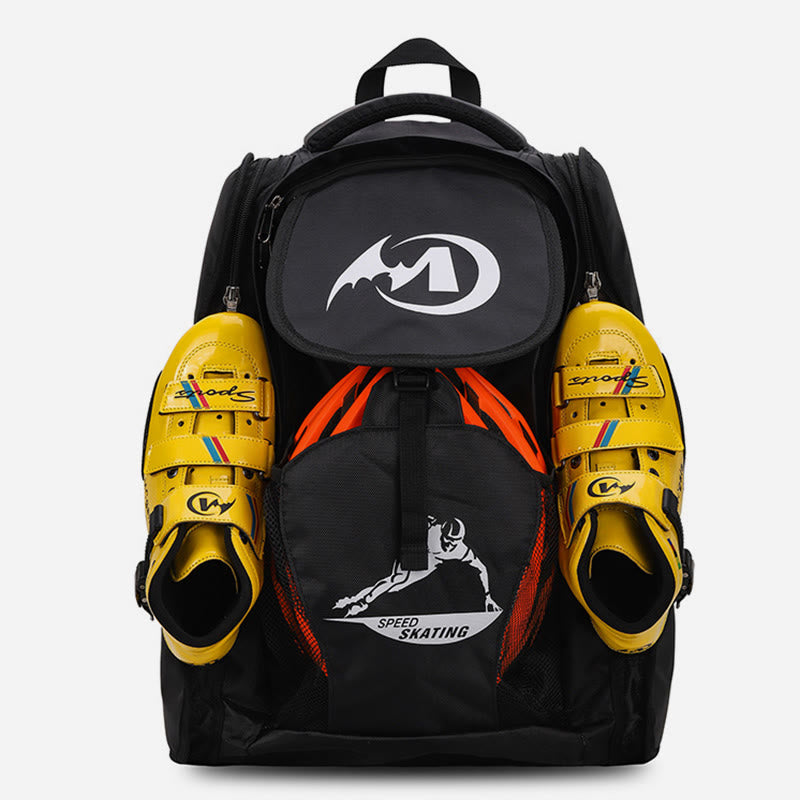 Sportausrüstung Rucksack Kinder Erwachsene Rollschuhlaufen Fächertasche