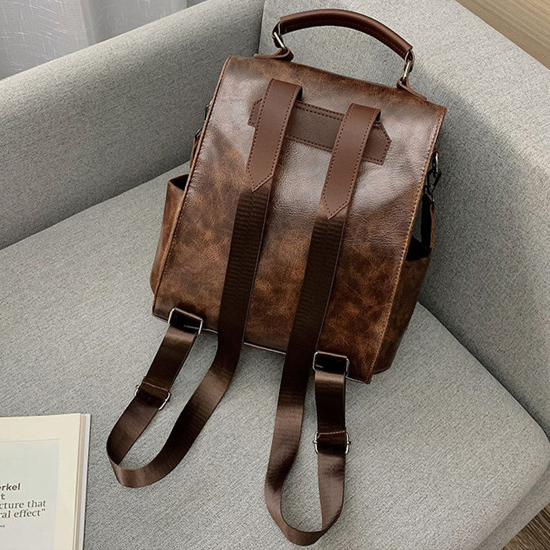 3-Wege-Verwendung Großer Rucksack im britischen Vintage-Stil