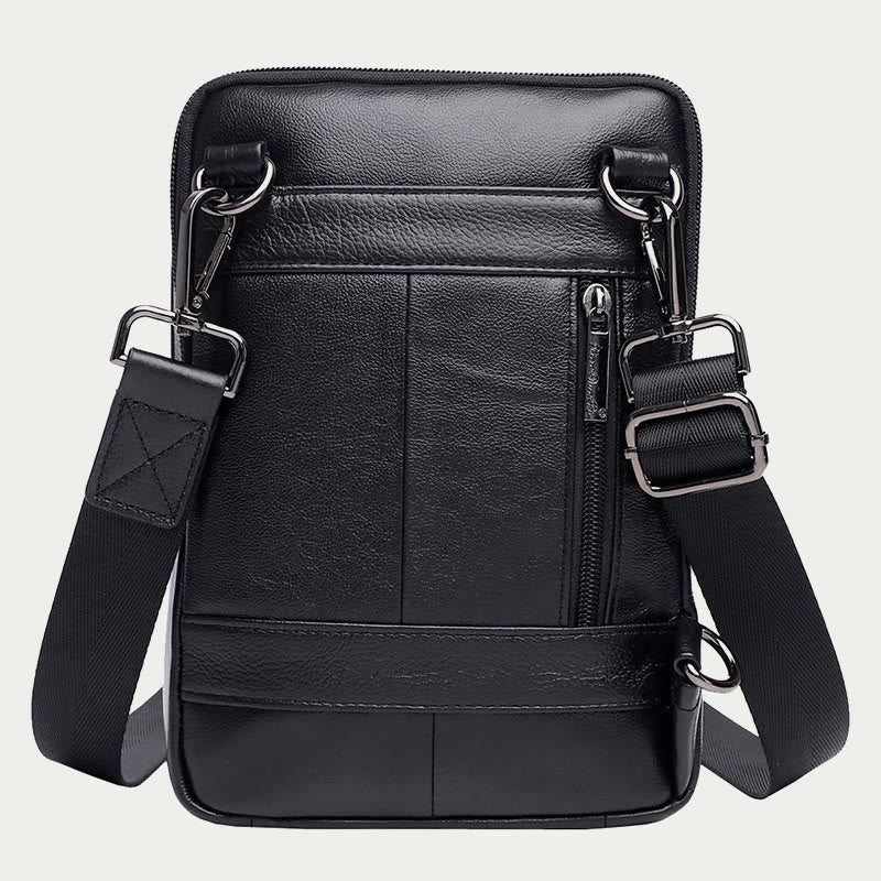 Umhängetasche für Männer Drei Stile Taschen Leder Umhängetasche
