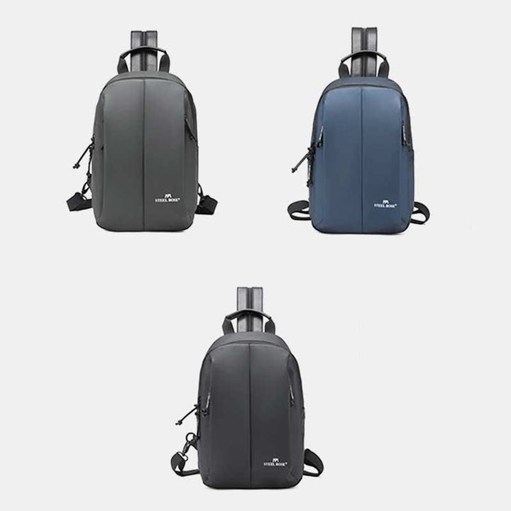Wasserdichter Sling-Rucksack für Herren und Damen, multifunktional, lässig, Reise-Umhängetasche