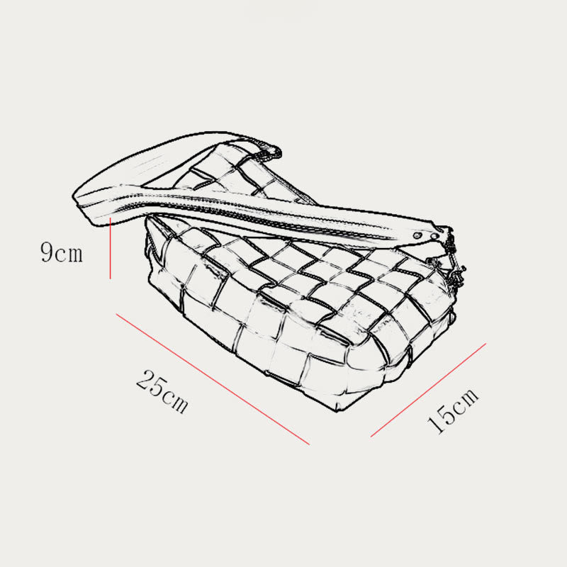 Umhängetasche für Damen, breiter Riemen, Retro-Tasche mit großem Fassungsvermögen