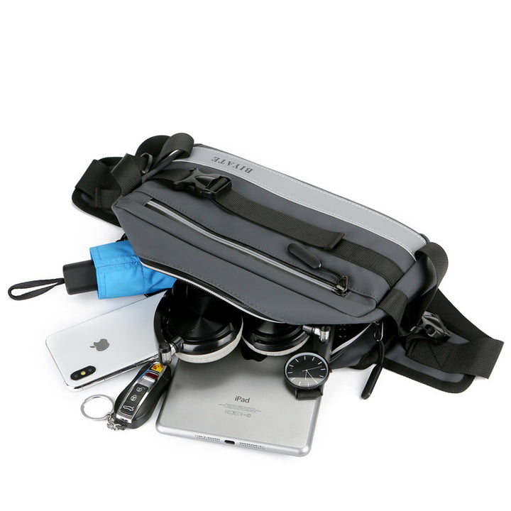 wasserdichte, langlebige Schultertasche für Männer, geräumige Umhängetasche, Hüfttasche