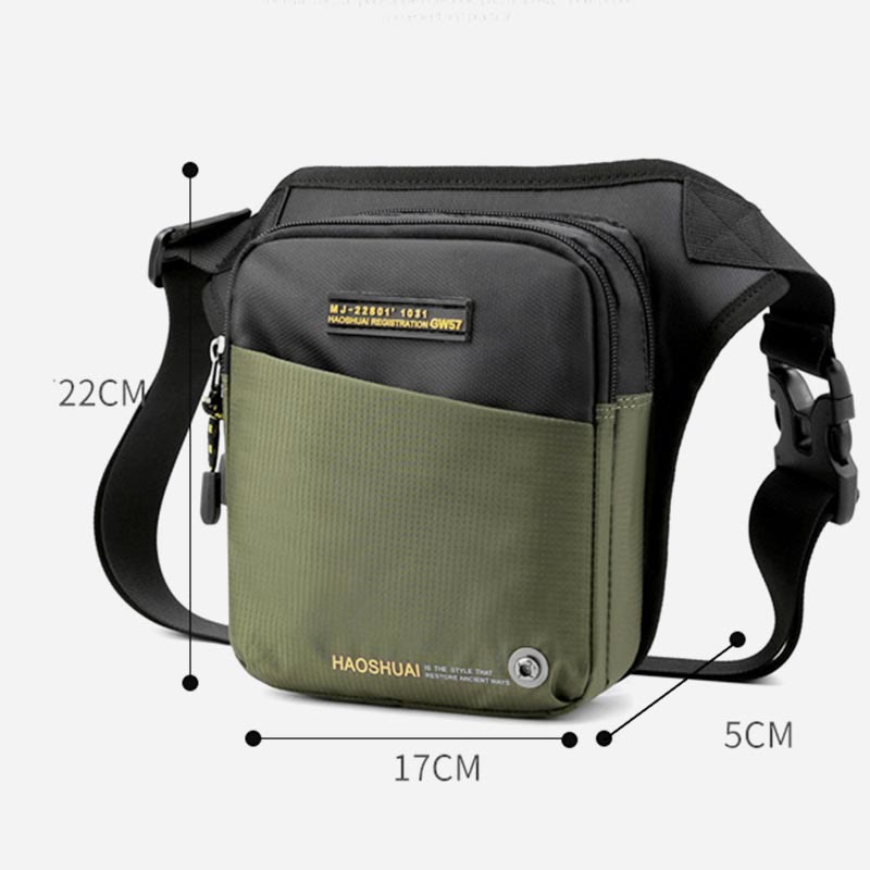 Umhängetasche für Herren, lässig, Outdoor, Reiten, Sport, wasserdichte Tasche