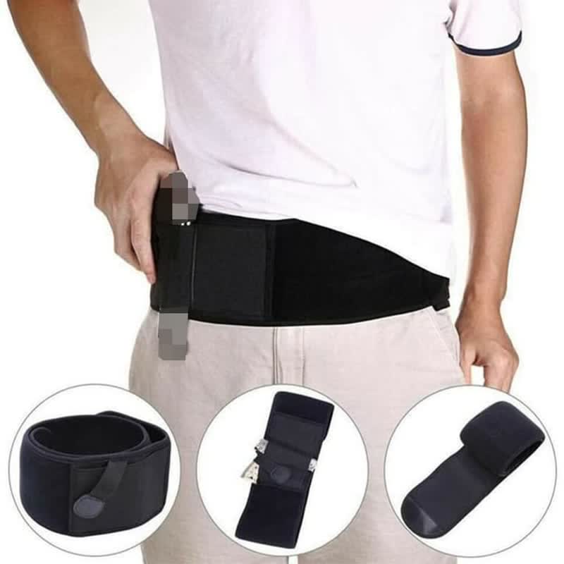 Bauchbandholster für verdecktes Tragen, universelles Holster für linke und rechte Hand 