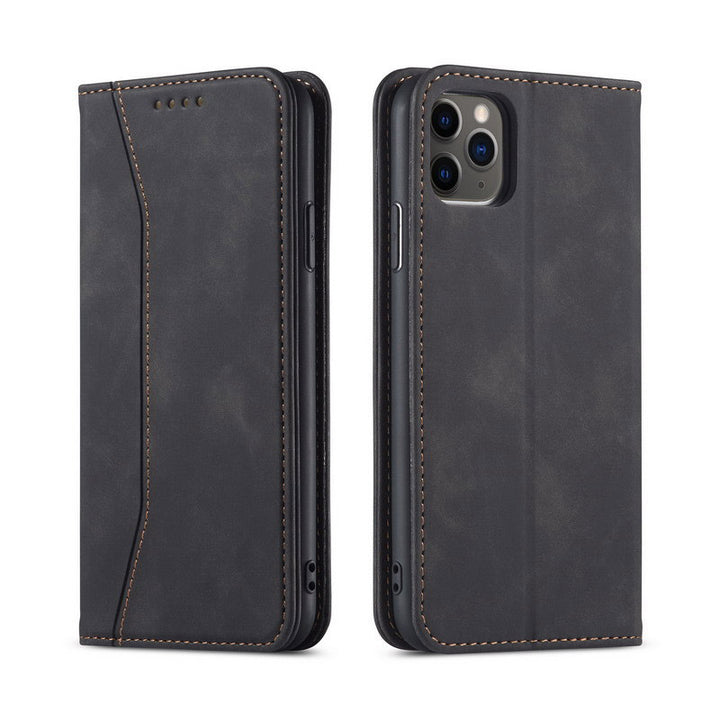 Premium PU Leder Brieftasche Hülle Kartenhalter Kompatibel mit iPhone 13 Pro Max