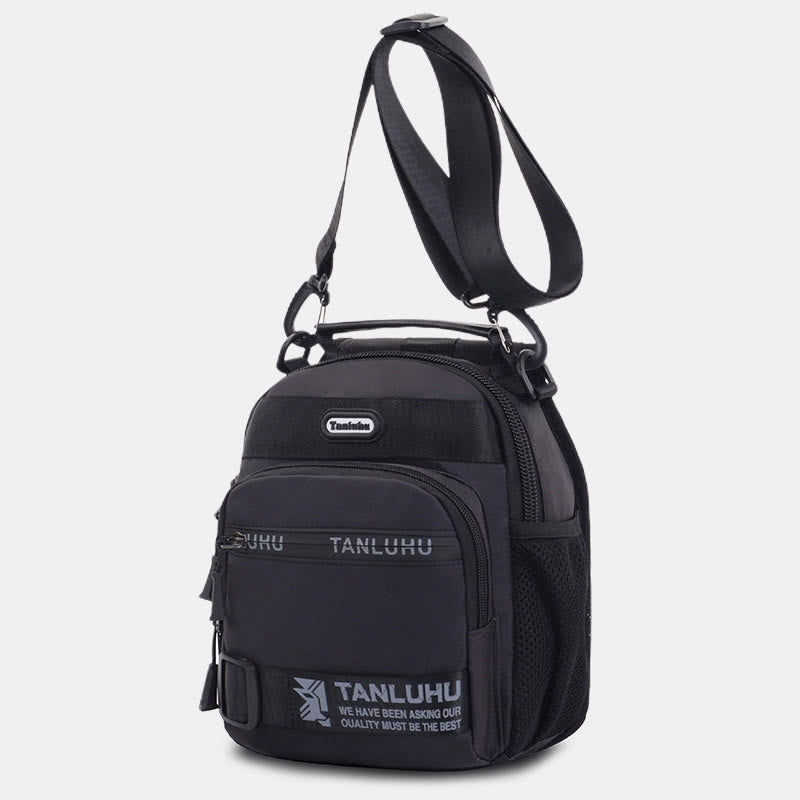 Schultertasche für Herren, multifunktionaler, lässiger Umhängerucksack für Outdoor-Sportarten