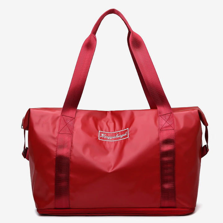 Reisetasche für Damen, Trocken-/Nasstrennung, Sporthandtasche