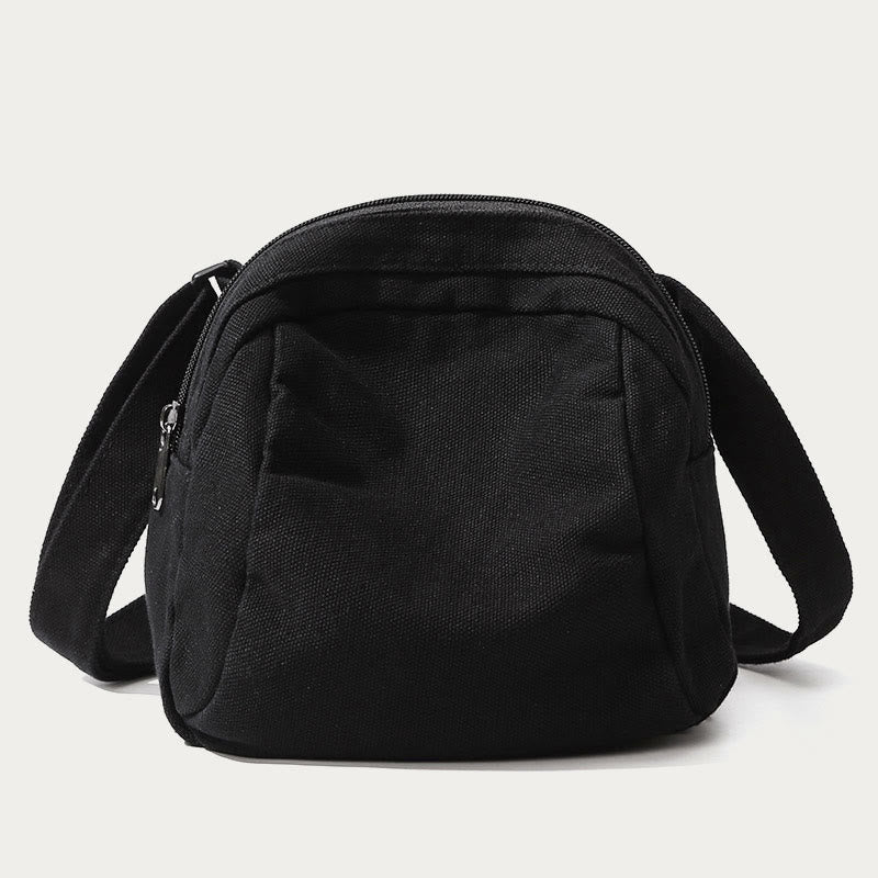 Lässige Umhängetasche für Damen aus Canvas, einfache Reisetasche