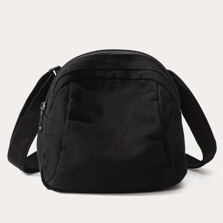 Lässige Umhängetasche für Damen aus Canvas, einfache Reisetasche