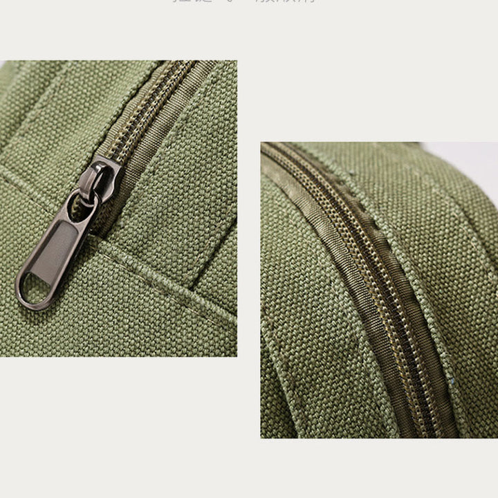 Lässige Umhängetasche für Damen aus Canvas, einfache Reisetasche