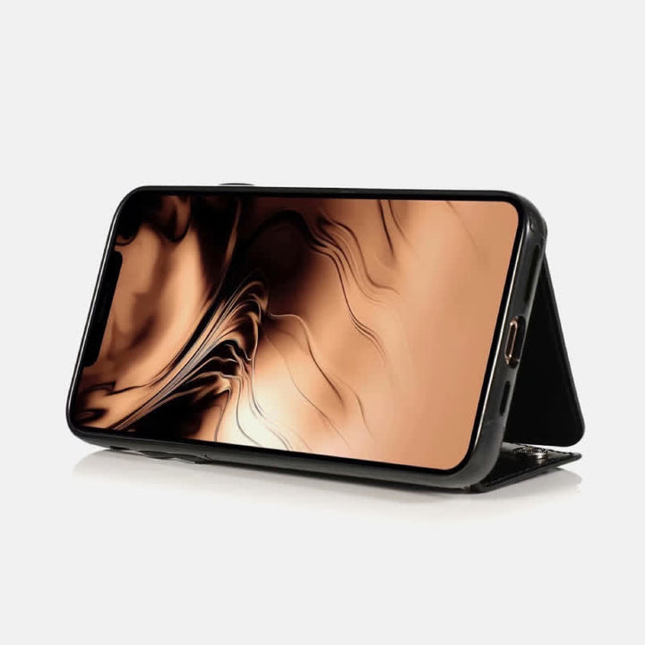 Multifunktionale Wallet Case Handyhülle für iPhone