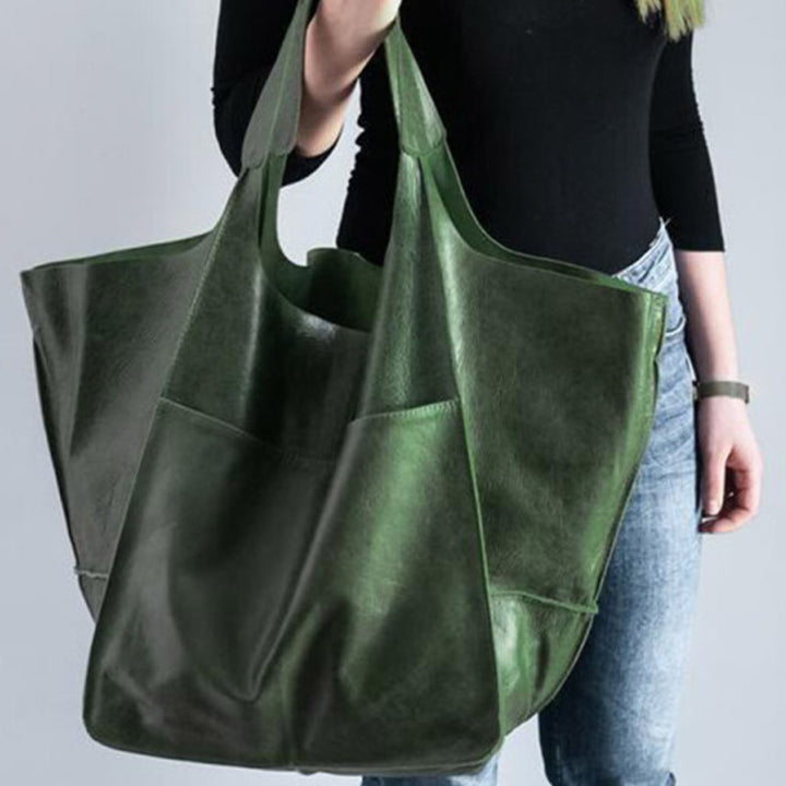 Übergroße Einkaufstasche im Vintage-Stil