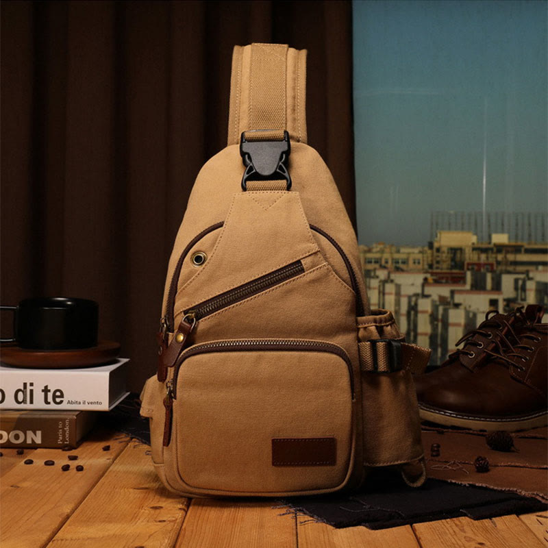 Schultertasche für Herren, lässig, für Reisen, Outdoor, Wandern, Umhängetasche, Tagesrucksack