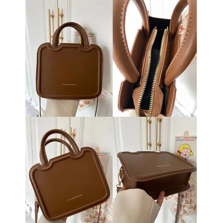 Süße Geldbörse, Handtasche für Frauen und Mädchen, Umhängetasche mit Top-Griff, Satchel
