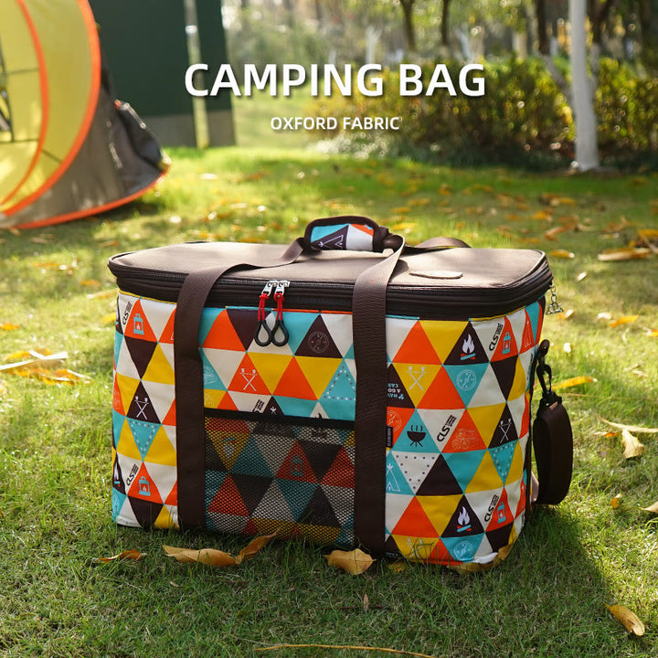 Kühltasche für Outdoor-Camping, höhenverstellbare Reisetasche