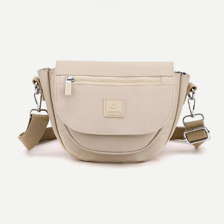 Wasserdichte Nylon Sattel Tasche Kleine Crossbody Schulter Sling Geldbörse