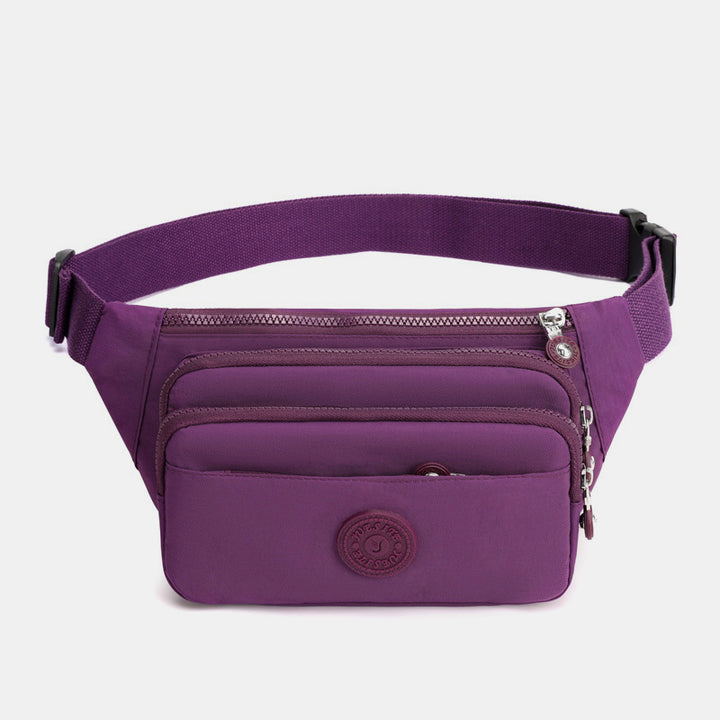 Leichte Umhängetasche mit mehreren Taschen, verstellbare Hüfttasche, Handytasche