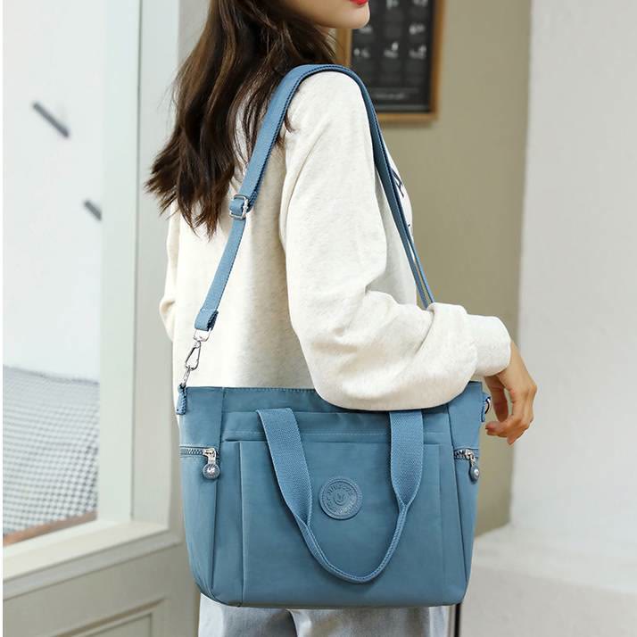 Damen Leichte wasserdichte Handtasche mit mehreren Taschen Umhängetasche Schultertasche Geldbörsen