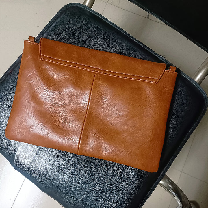 Umhängetasche aus veganem Leder für Damen, modische Handtasche mit Umhängegurt