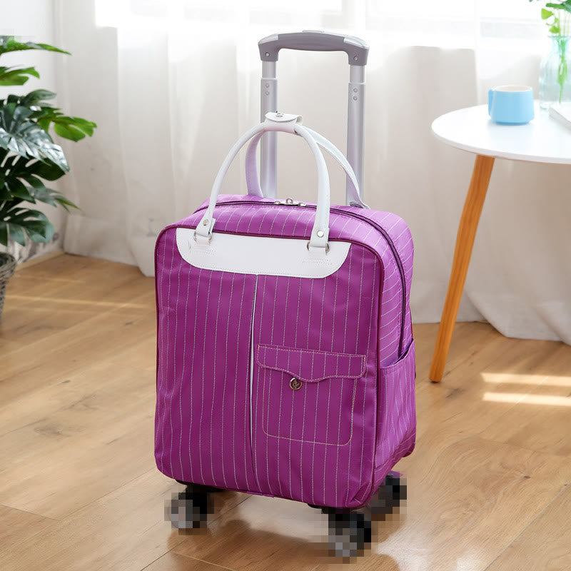 Damen Zugstange Reisetasche Großraumrucksack mit Rädern