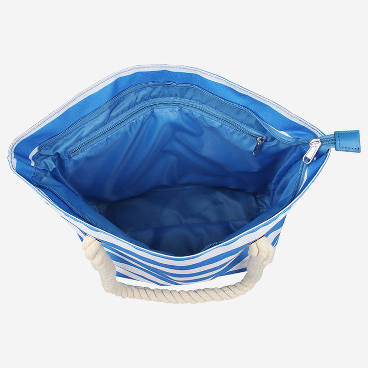 Große Strandtasche, Einkaufstasche, wasserdicht, großer Pool, mit Weinbehälter