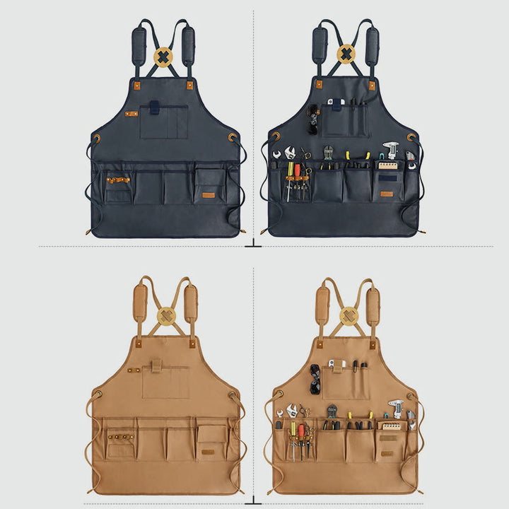 Werkzeugtasche für Männer, Plane, Reparaturmann, Gartenarbeit, Mechaniker, Werkzeugschürze