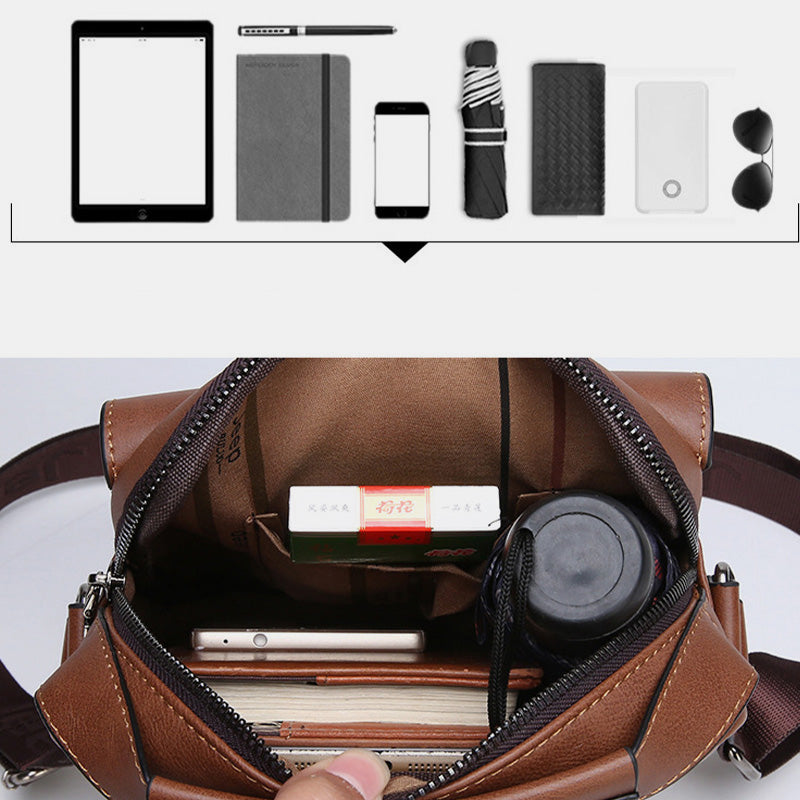 Kleine Sling Messenger Pack Reise Business Crossbody Tasche Umhängetasche