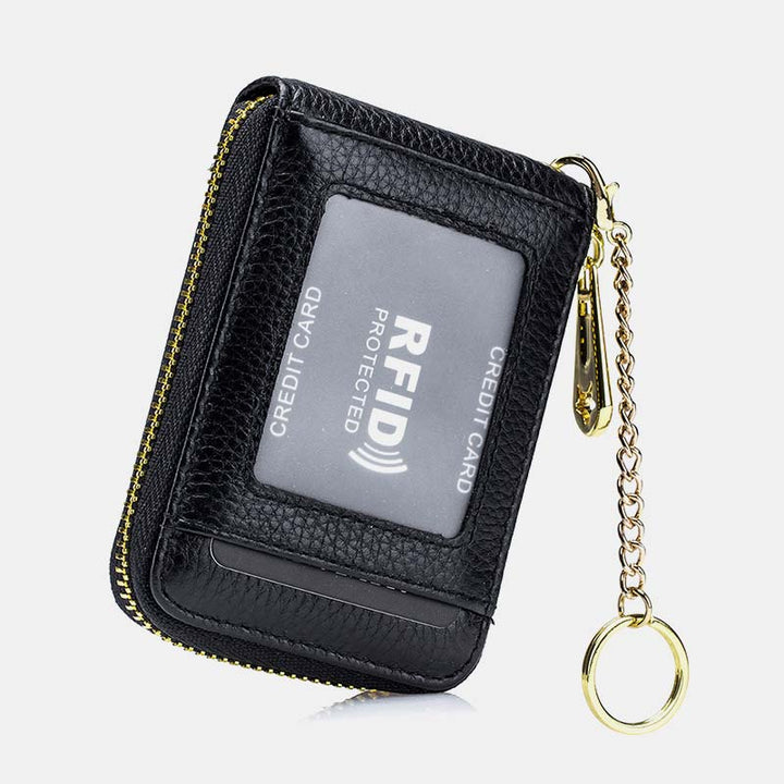 RFID-Kartenhalter mit großer Kapazität und Schlüsselanhänger