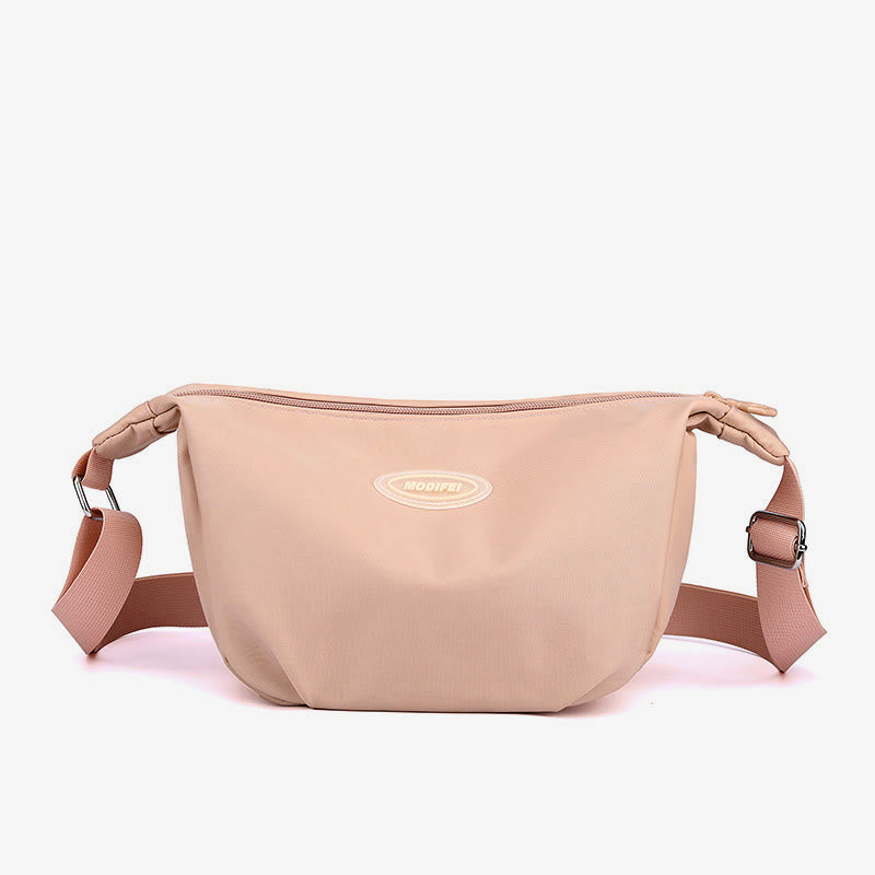 Umhängetasche für Damen, einfache, multifunktionale Einkaufs-Schultertasche aus Nylon