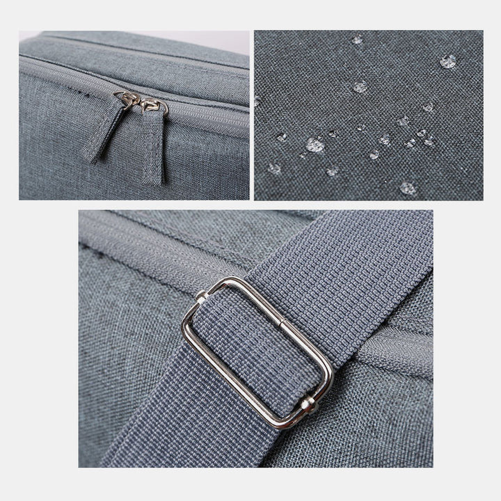 Multifunktionale Messenger-Tasche mit mehreren Fächern, Laptop-Umhängetasche