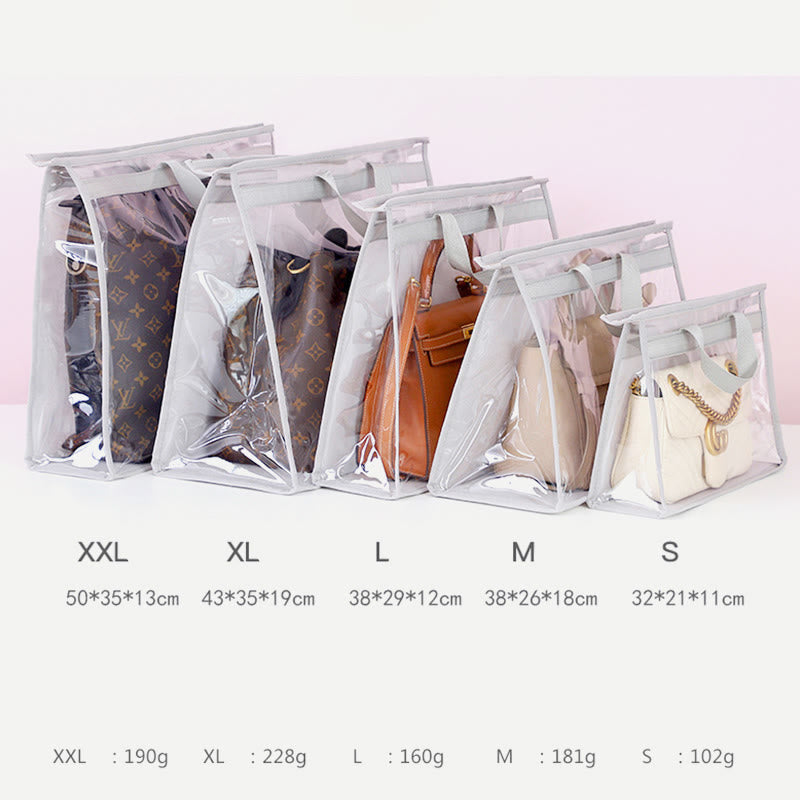Aufbewahrungstasche für Zuhause, staubdichte, sichtbare, feuchtigkeitsdichte PVC-Schutztasche