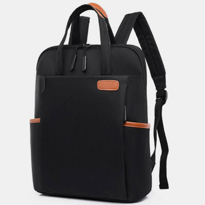 Lässiger, wasserdichter Nylon-Rucksack mit großem Fassungsvermögen 