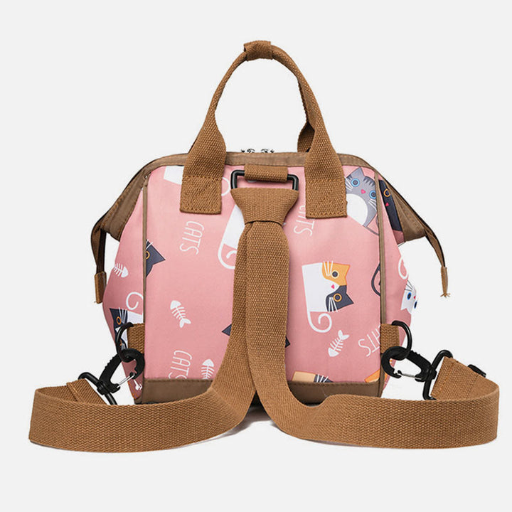 Funktionelle wasserdichte Umhängetasche, umwandelbarer Mini-Rucksack, Mamatasche