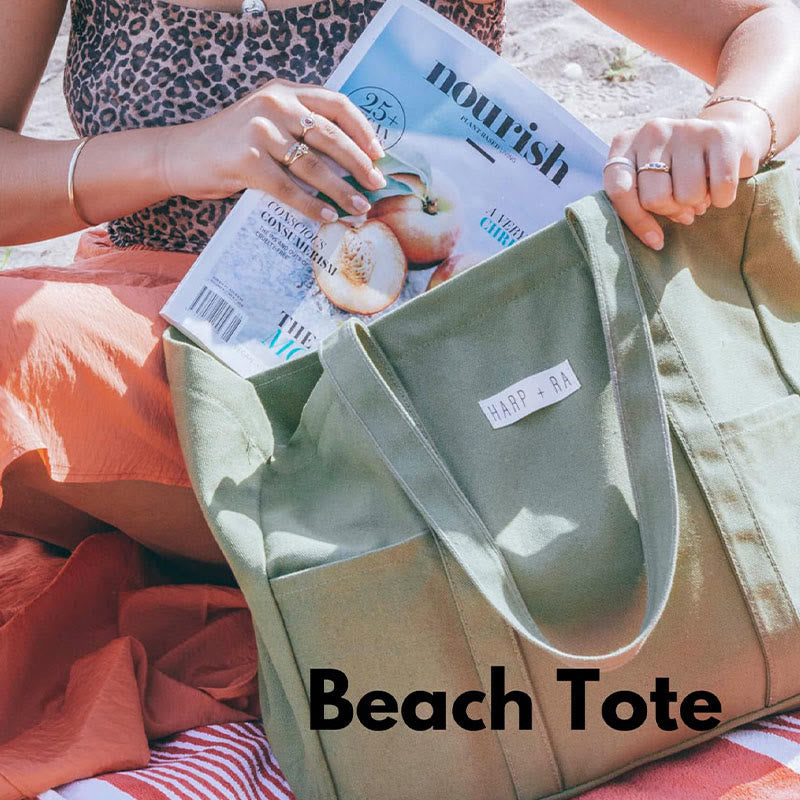 Faltbare große Canvas-Handtasche, minimalistische, praktische Umhängetasche für Damen