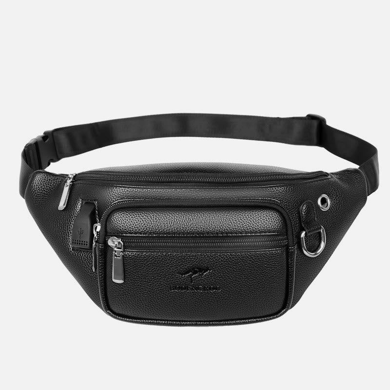 Gürteltasche für Männer, intime, lässige Umhängetasche mit großer Kapazität