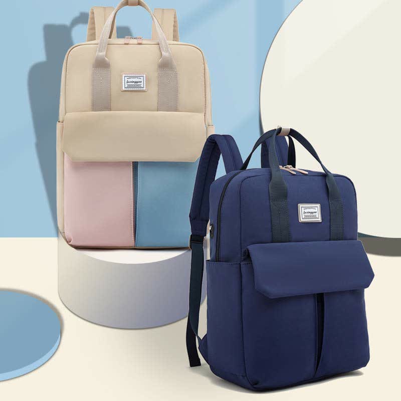 Wasserdichter Mehrzweck-Laptop-Rucksack, College-Schultasche, Büchertasche, Reise-Tagesrucksack