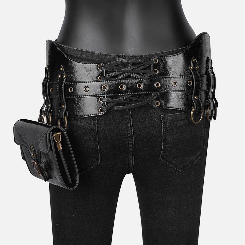 Hüfttasche für Damen, leicht, Gothic, für Outdoor-Wanderungen