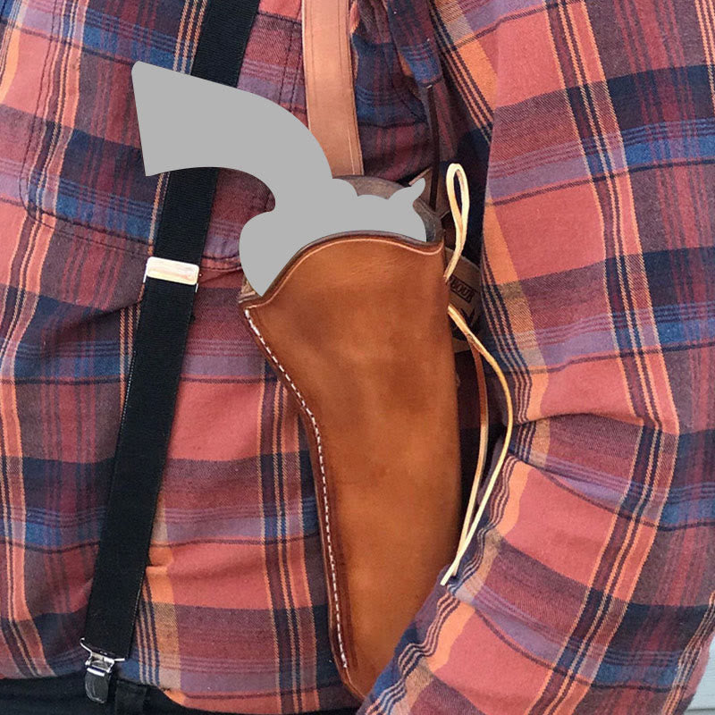 Mittelalterliches Leder-Schulterholster für Damen und Herren, Retro-Theater-Requisite
