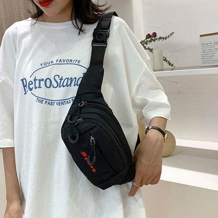 Wasserdichte Hüfttasche, lässige Hüfttasche, Brusttasche für Damen und Herren