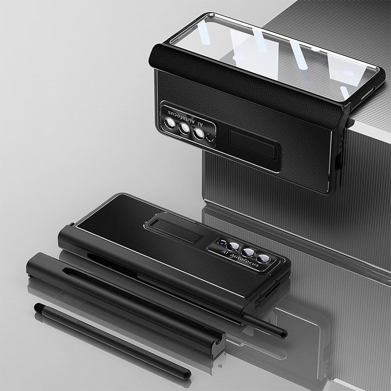Telefonhülle für Z Fold 4 mit magnetischem Scharnier, klappbare Schutzhülle